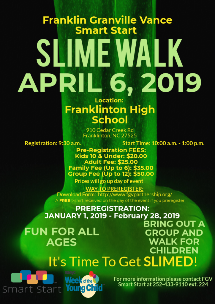 Slime walk poster