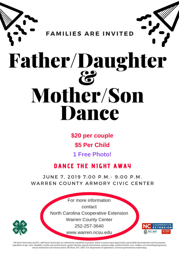 Family Dance flyer