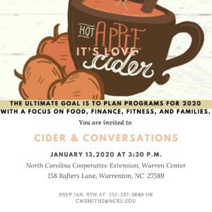 Cover photo for Cider & Conversations