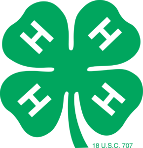 Official 4-H clover logo