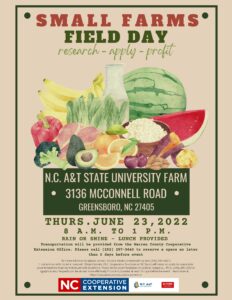Cover photo for Small Farms Field Day